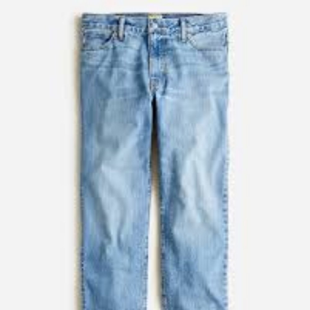 J. Crew Classic Straight-Fit Jean in Five-Year Wash - 38 X 32